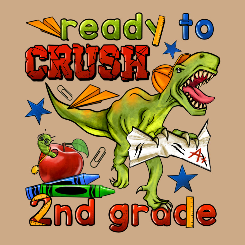 Ready To Crush 2nd Grade Vintage Hoodie by BundleAndBundleShop | Teevron