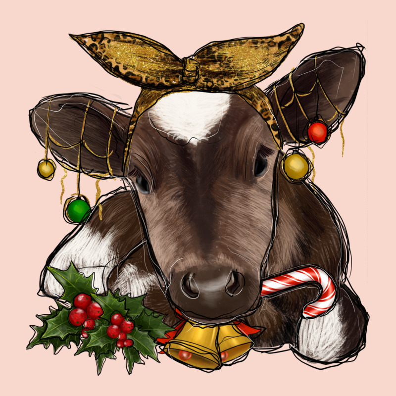 Christmas Baby Cow Urban Hoodie by RanaPortraitStore | Teevron