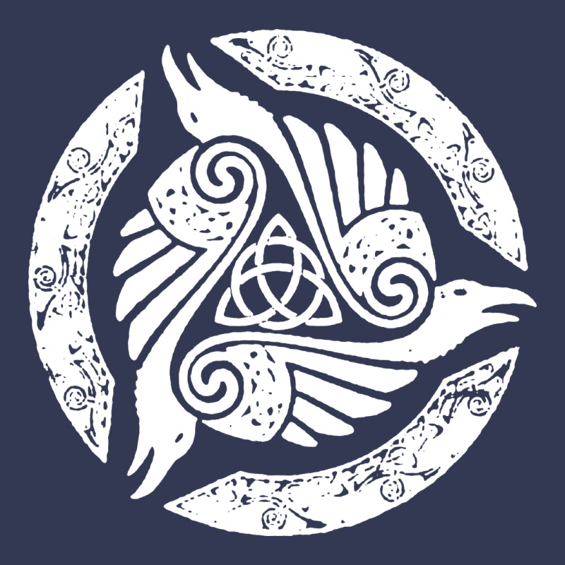 Celtic Trinity Knot Crow Spiritual Mandala Heavyweight Hoodie by artisFamous | Teevron