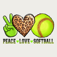 Peace Love Softball Zipper Hoodie | Teevron