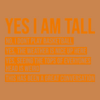 Yes I Am Tall Heavyweight Hoodie | Teevron