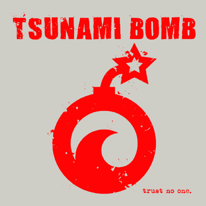 Tsunami Bomb Trust No One Heavyweight Hoodie by artisFamous | Teevron