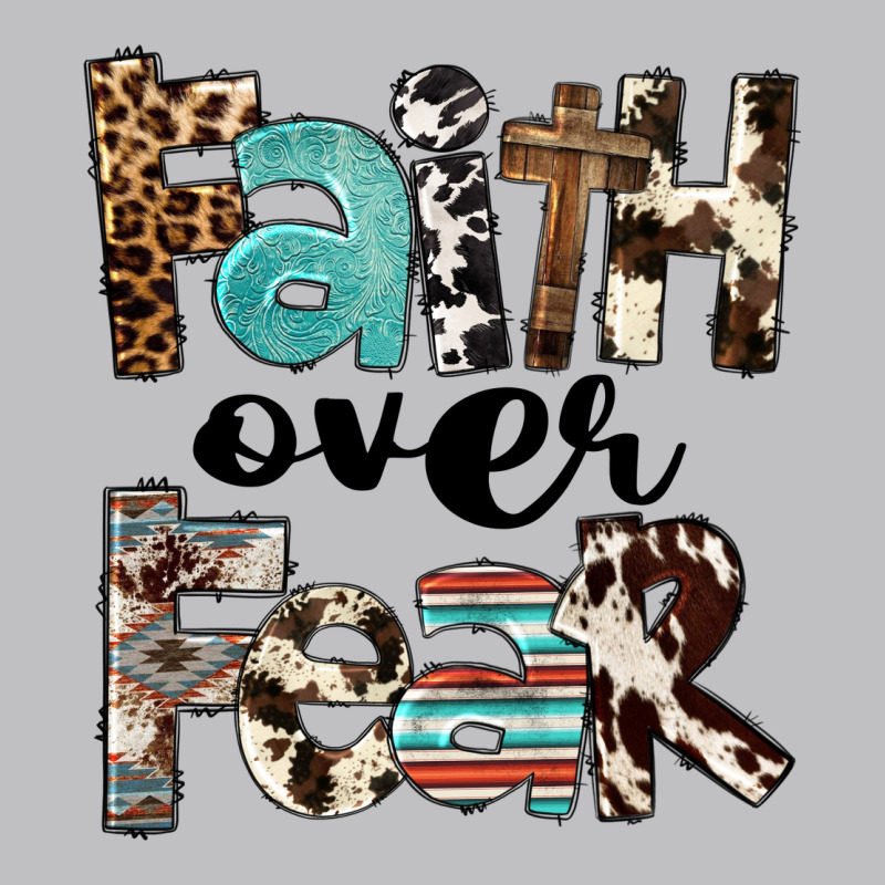 Faith Over Fear Long Sleeve Tee by FaDigitalArtStudio | Teevron