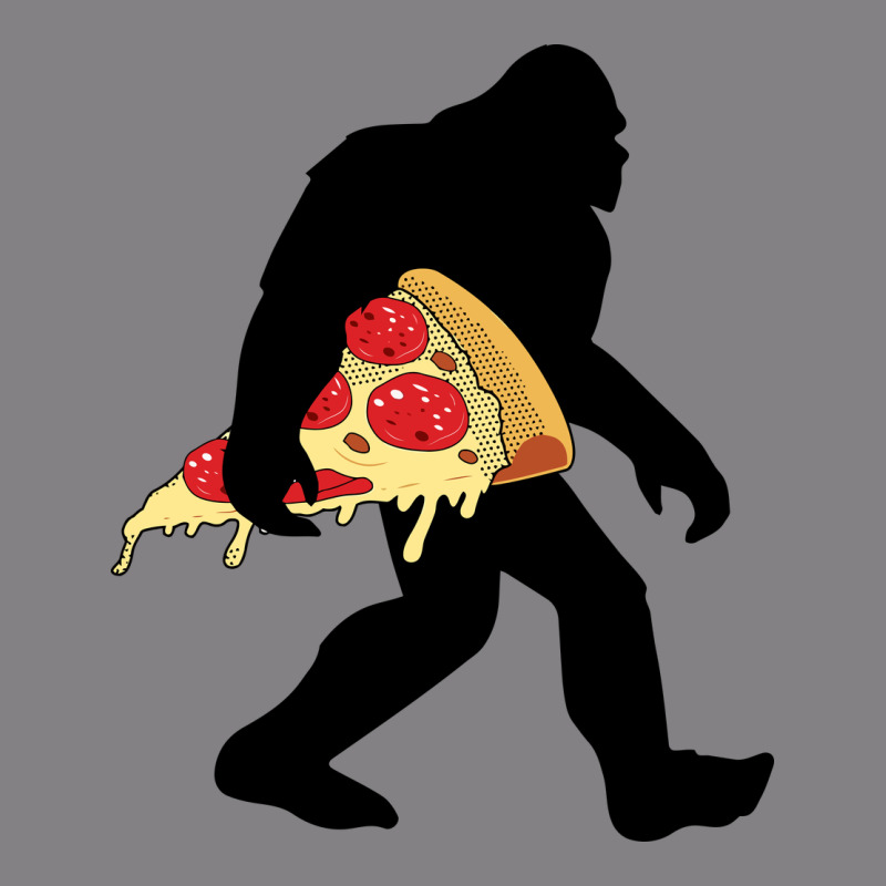 Bigfoot Carrying Pizza Heavyweight Hoodie by artisFamous | Teevron