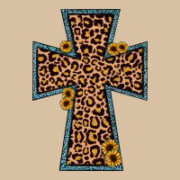 Leopard Sunflower Cross Heavyweight Hoodie | Teevron