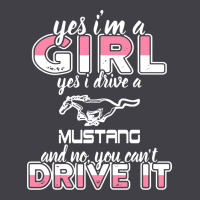 Mustang I M A Girl Who Drives A Mustang Heavyweight Hoodie | Teevron