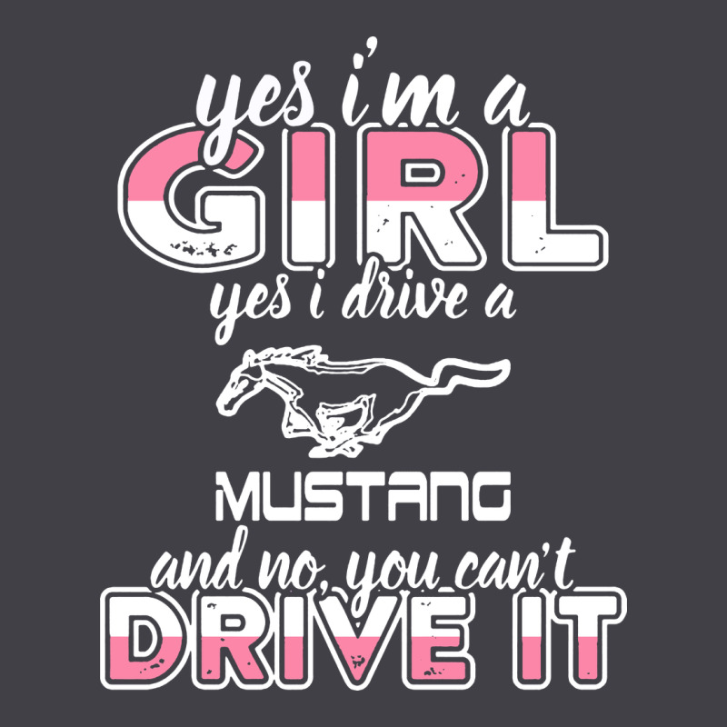 Mustang I M A Girl Who Drives A Mustang Heavyweight Hoodie by artisFamous | Teevron