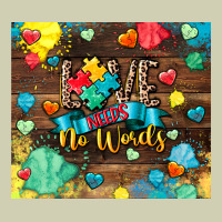 Love Needs No Words Heavy Core Tee | Teevron