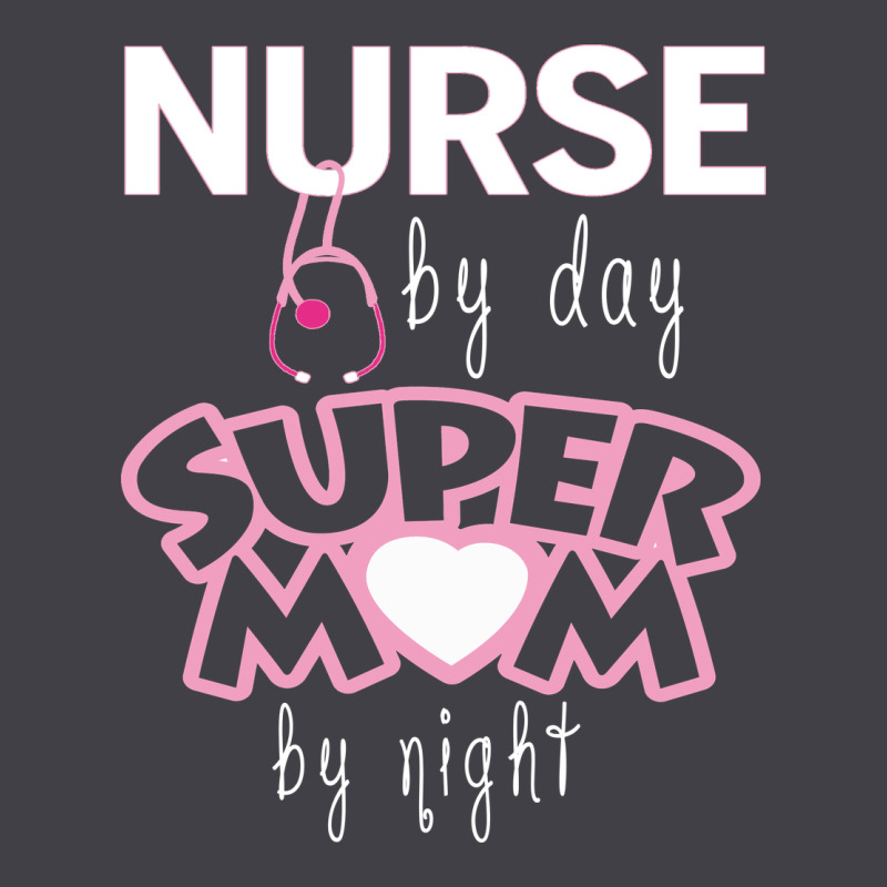 Nurse By Day Super Mom By Night Heavyweight Hoodie by artisFamous | Teevron