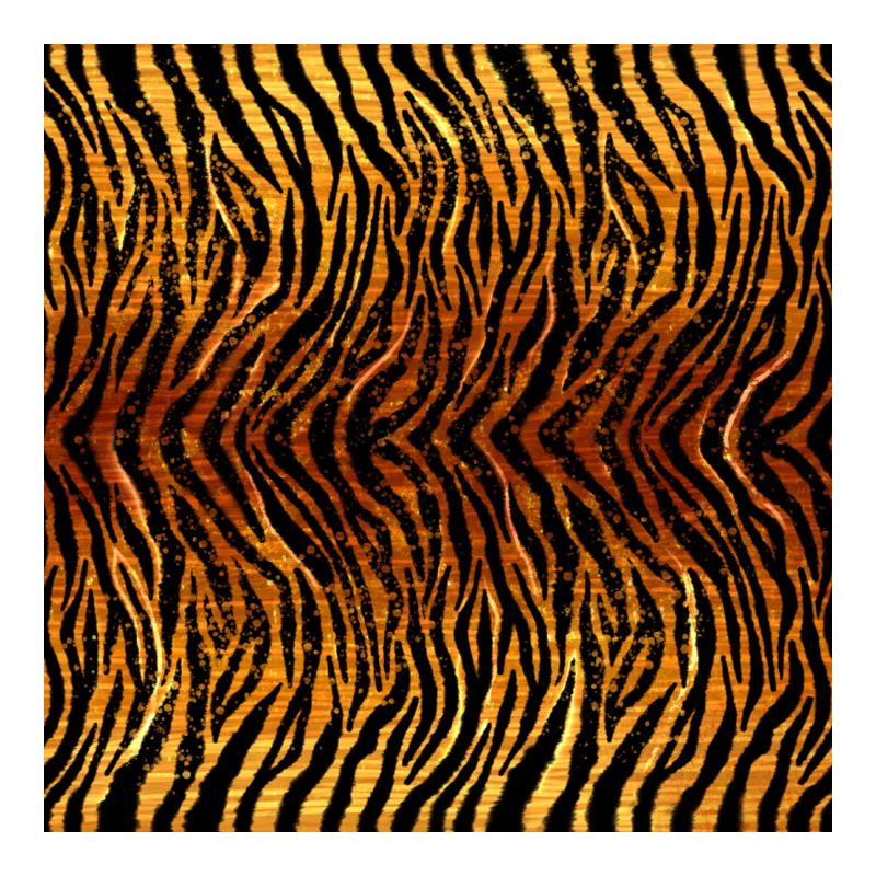 Tiger Seamless Pattern Long Sleeve Tee by BundleAndBundleShop | Teevron