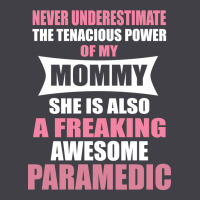 Never Underestimate Mommy Paramedic Heavyweight Hoodie | Teevron