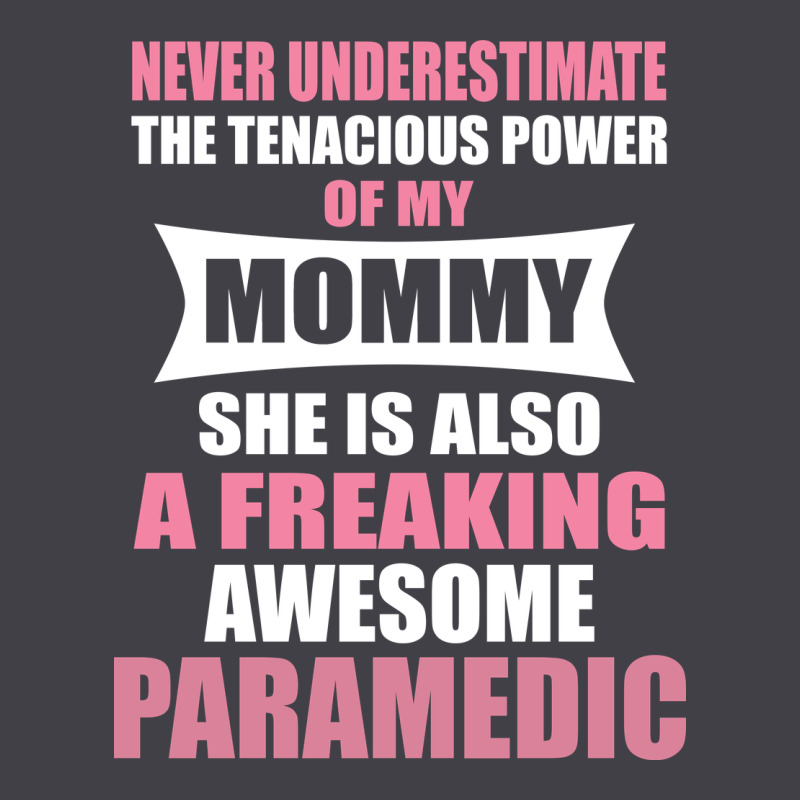 Never Underestimate Mommy Paramedic Heavyweight Hoodie by artisFamous | Teevron