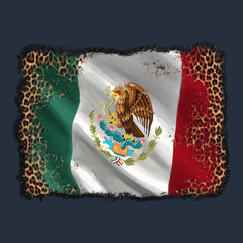 Mexico Flag Black Glitter Leopard Zipper Hoodie by AdoDesignShop | Teevron