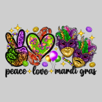 Peace Love Mardi Gras Premium Tee | Teevron
