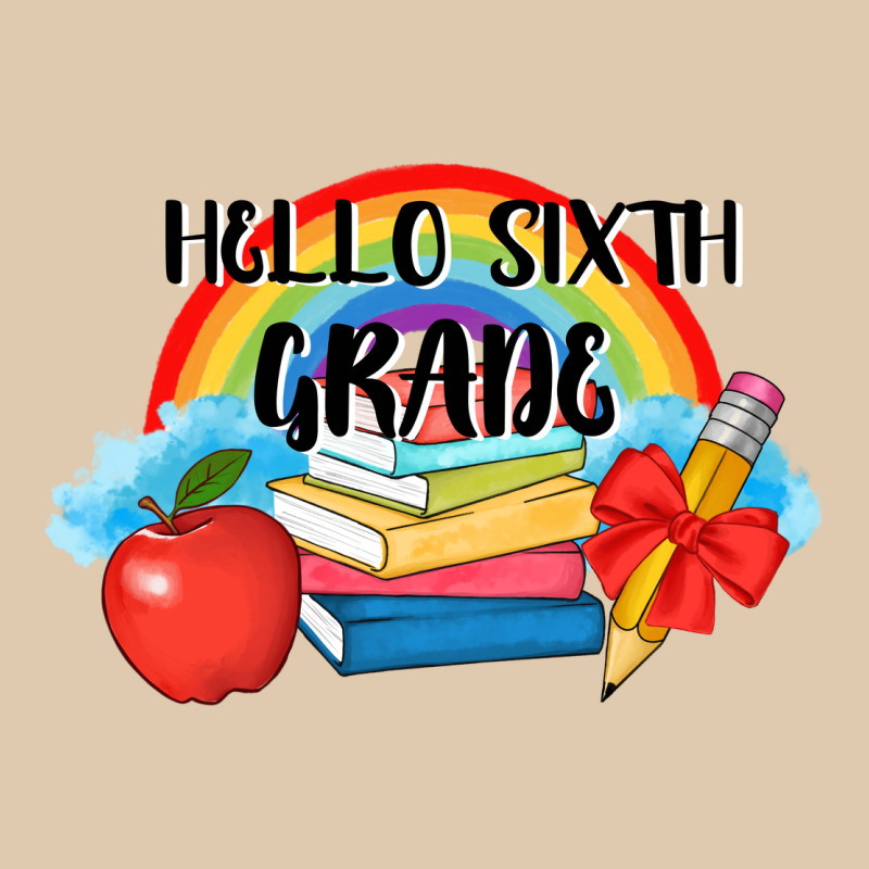 Back To School Hello Sixth Grade 3200x2400 Heavyweight Sweatshirt by AdoDesignShop | Teevron
