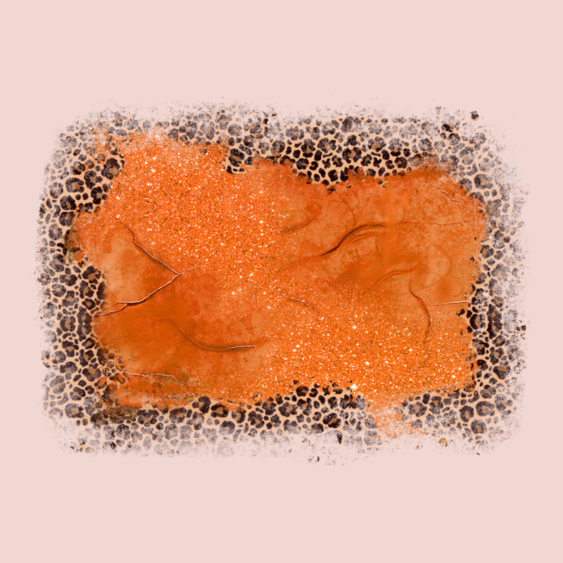 Gemstone Orange Leopard Background Premium Sweatshirt by JahusDesignShop | Teevron