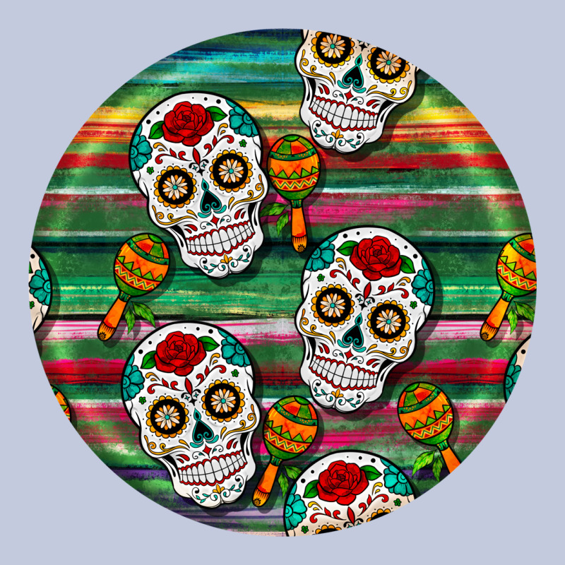 Hispanic Heritage Month Round Earrings 4 Long Sleeve Tee by BundleAndBundleShop | Teevron