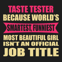 Taste Tester Funniest Isn't A Jobtitle Heavyweight Hoodie | Teevron