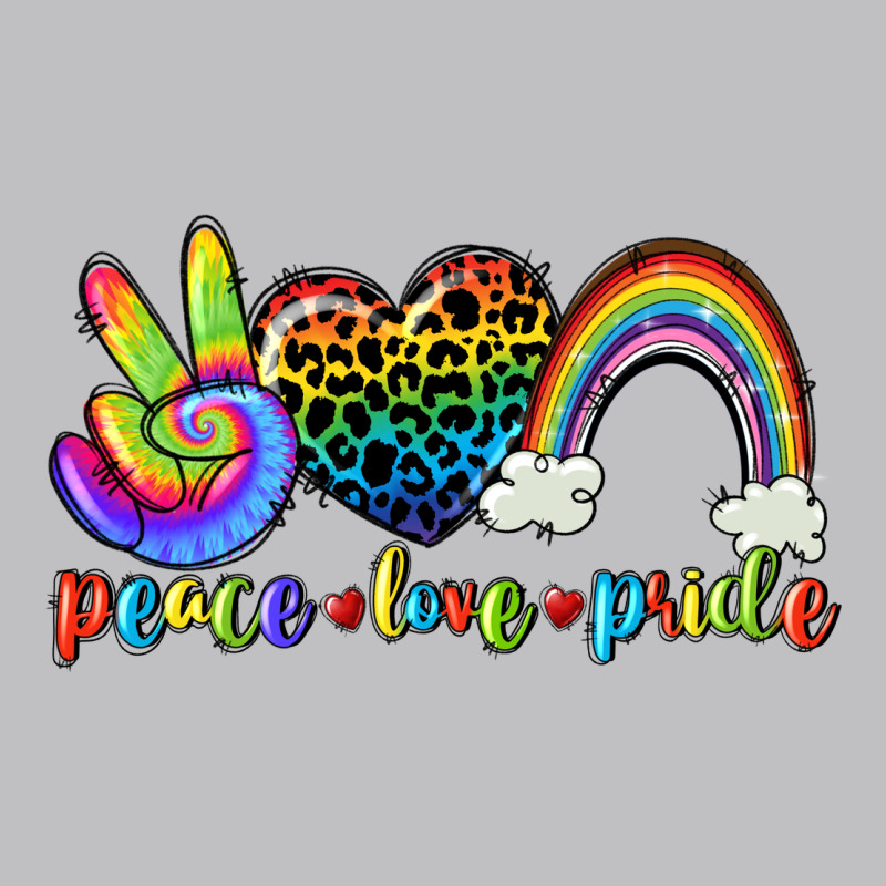 Peace Love Pride Classic Tee by CowGirlArtShop | Teevron