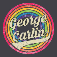 George Carlin   Retro Rainbow Faded Style Heavyweight Hoodie | Teevron