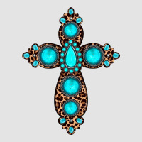 Gemstone Leopard Cross Premium Sweatshirt | Teevron