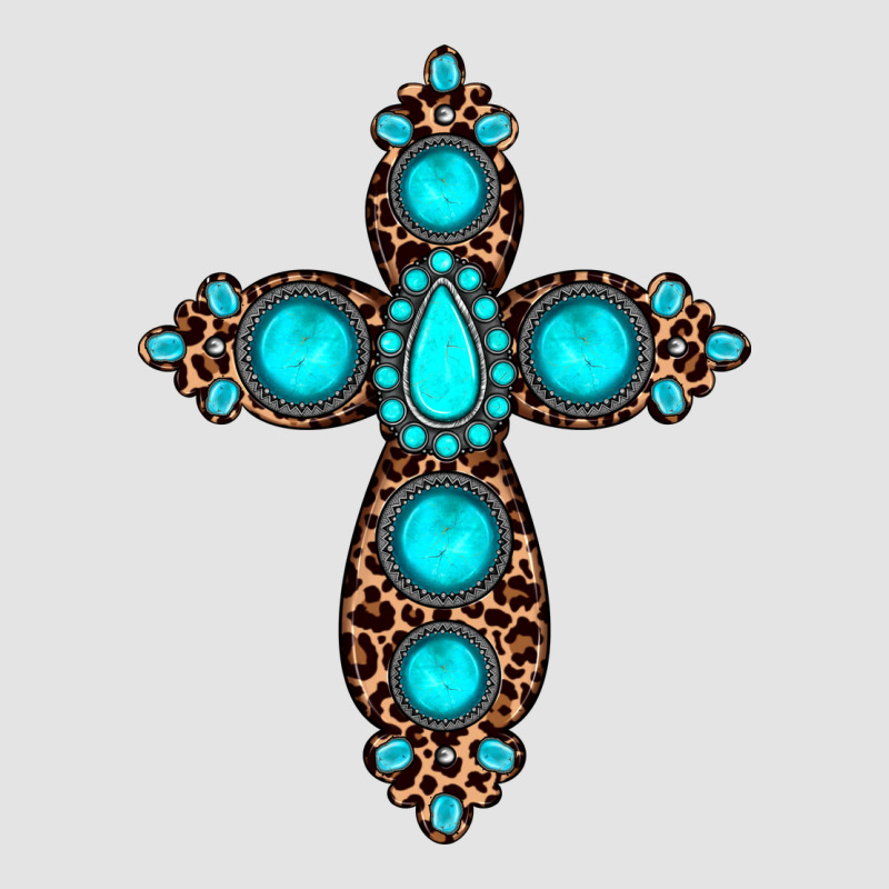 Gemstone Leopard Cross Premium Sweatshirt by JahusDesignShop | Teevron