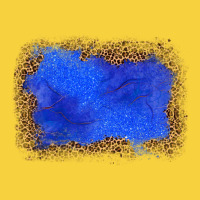 Gemstone Blue Leopard Background Premium Sweatshirt | Teevron