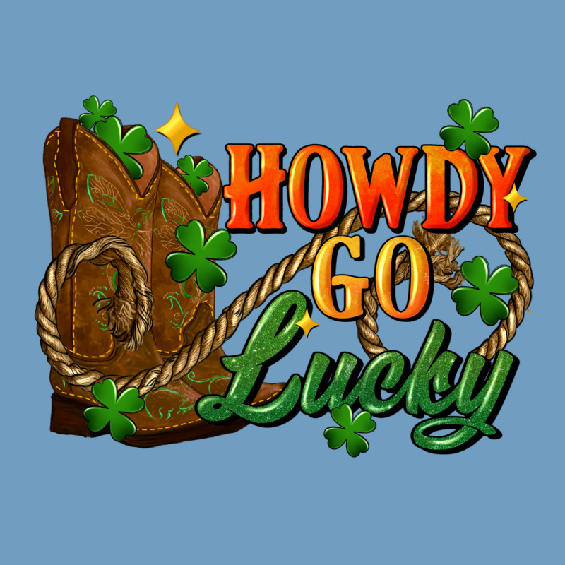 Howdy Go Lucky St. Patricks Day Urban Heavy Tee by FaDigitalArtStudio | Teevron