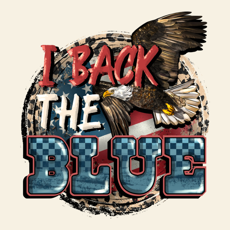 I Back The Blue Vintage Tee by FaDigitalArtStudio | Teevron
