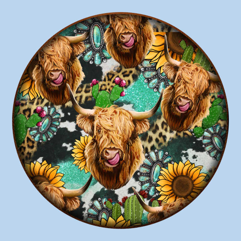 Highland Cow Pattern Classic Tee by Jasminsmagicworld | Teevron