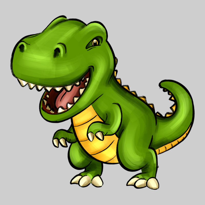Cartoon T-rex Premium Tee by HowdyJamesFarm | Teevron