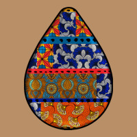 African Fabric Pattern Teardrop Earrings 4 Vintage Hoodie | Teevron