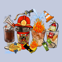 Firefighter Coffee Cups Long Sleeve Tee | Teevron