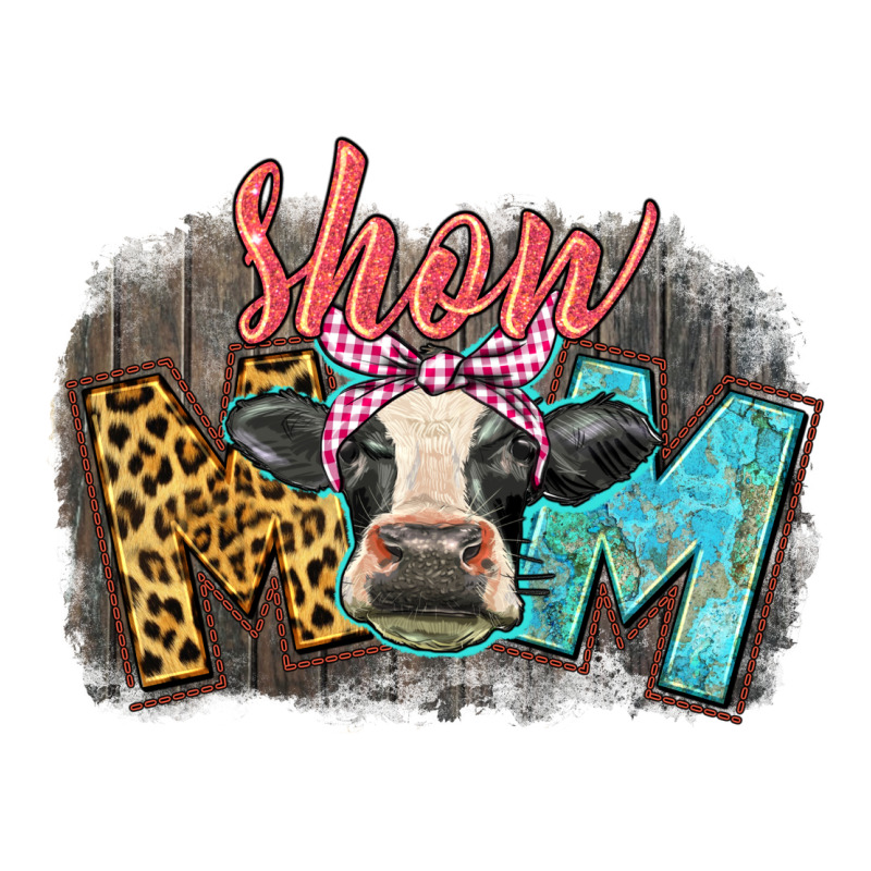 Show Mom Cow Premium Tee by CowGirlArtShop | Teevron