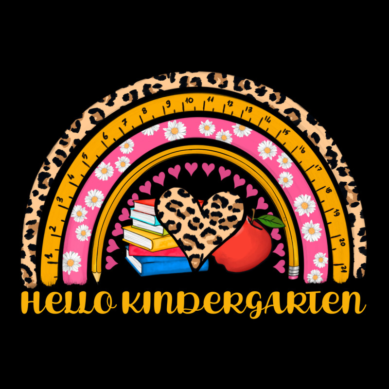 Back To School Rainbow Hello Kindergarten Heavyweight Sweatshirt by AdoDesignShop | Teevron