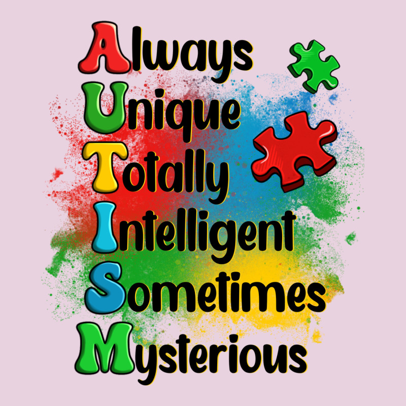 Always Unique Autism Ladies Tee by OliviaCreatesArt | Teevron