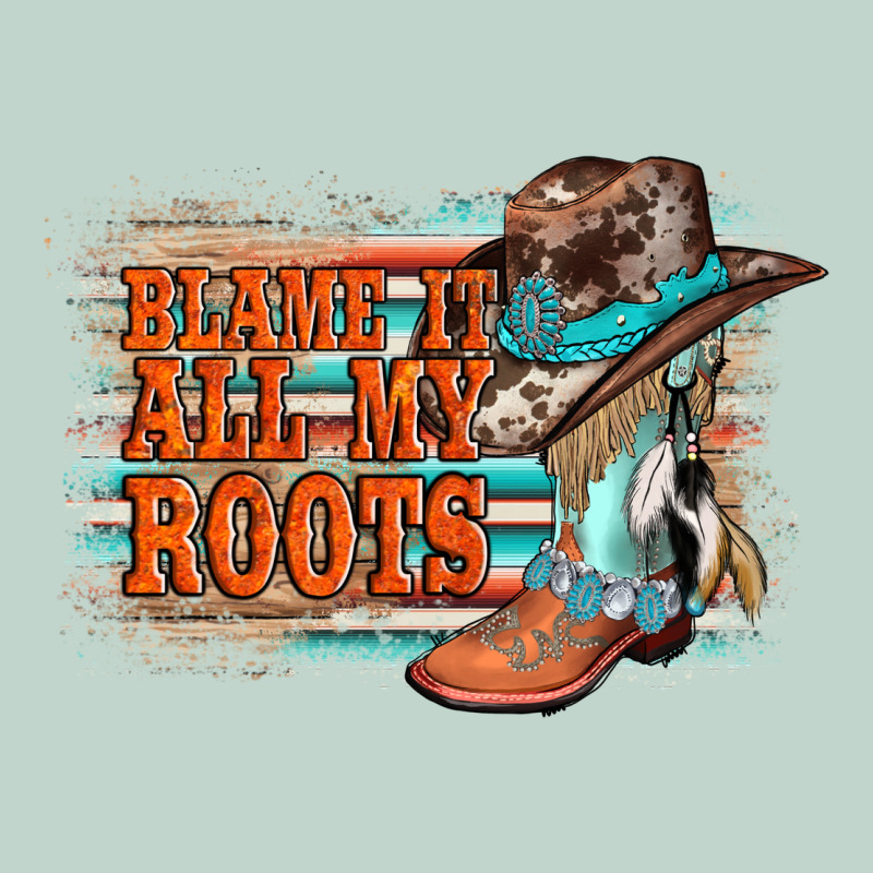 Blame It All My Roots Zipper Hoodie by AdoDesignShop | Teevron
