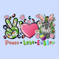Peace Love Easter Bunny Urban Heavy Tee | Teevron