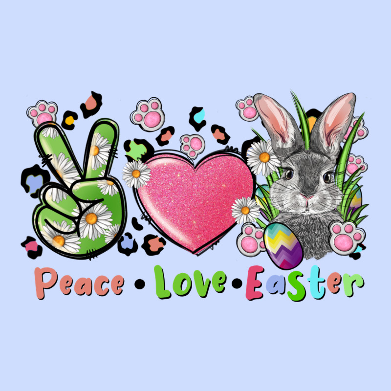 Peace Love Easter Bunny Urban Heavy Tee by FaDigitalArtStudio | Teevron