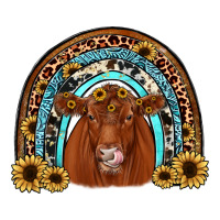Red Angus Rainbow Premium Sweatshirt | Teevron