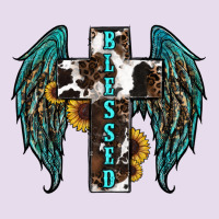Western Wings Cross Blessed Premium Hoodie | Teevron