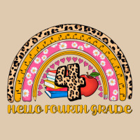 Back To School Rainbow Hello Fourth Grade Heavyweight Sweatshirt | Teevron
