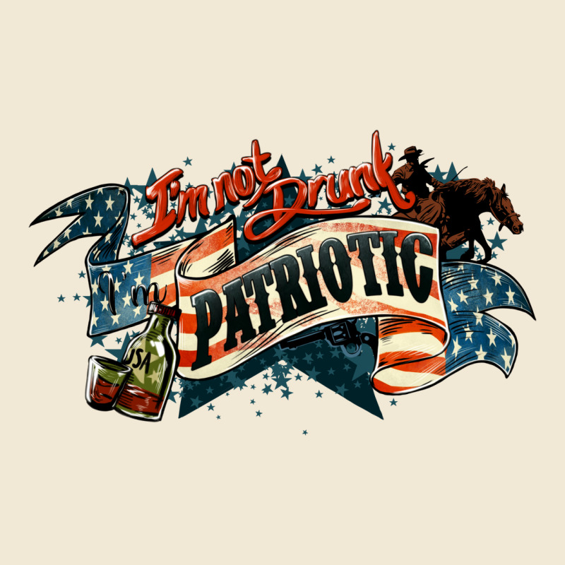I'm Not Drunk I'm Patriotic 4th Of July Premium Tee by HowdyJamesFarm | Teevron