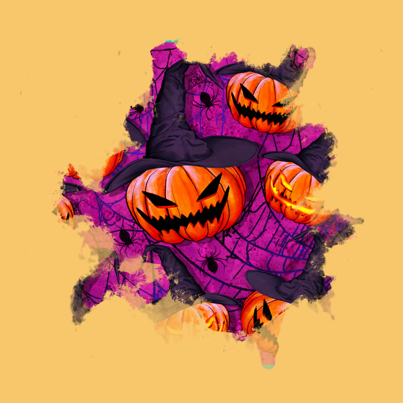 Halloween Pumpkin Patch  3 Vintage Hoodie by BundleAndBundleShop | Teevron