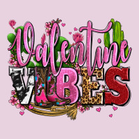 Valentine Vibes With Cowgirl Boots Olivia Ladies Tee | Teevron