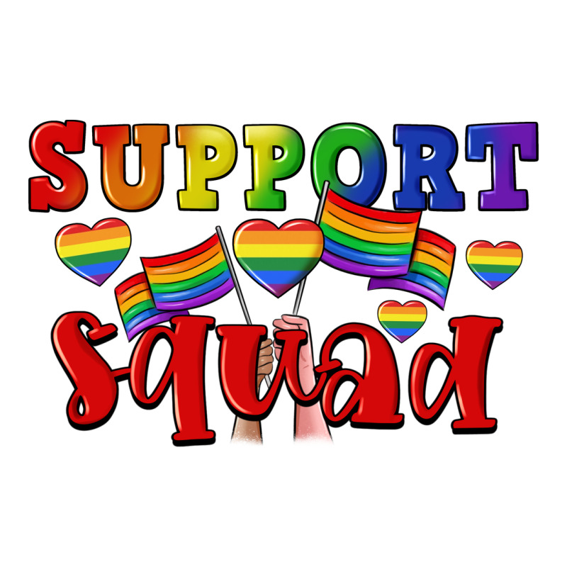 Support Squad Pride Premium Tee by CowGirlArtShop | Teevron