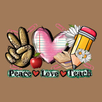 Peace Love Teach Classic Tee | Teevron