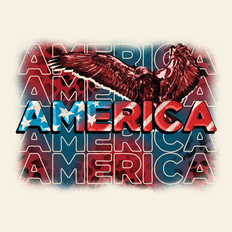 America America America America 4th Of July Vintage Tee by FaDigitalArtStudio | Teevron