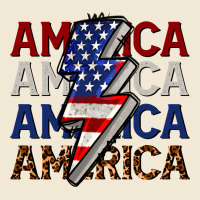 America With Lightning Bold Premium Tee | Teevron