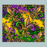 Mardi Gras Fleur De Lis Heavy Core Tee | Teevron